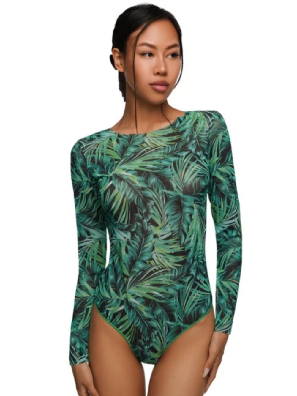 NEW Alayaswim One Piece Swimsuit - Jungle Print- Size L